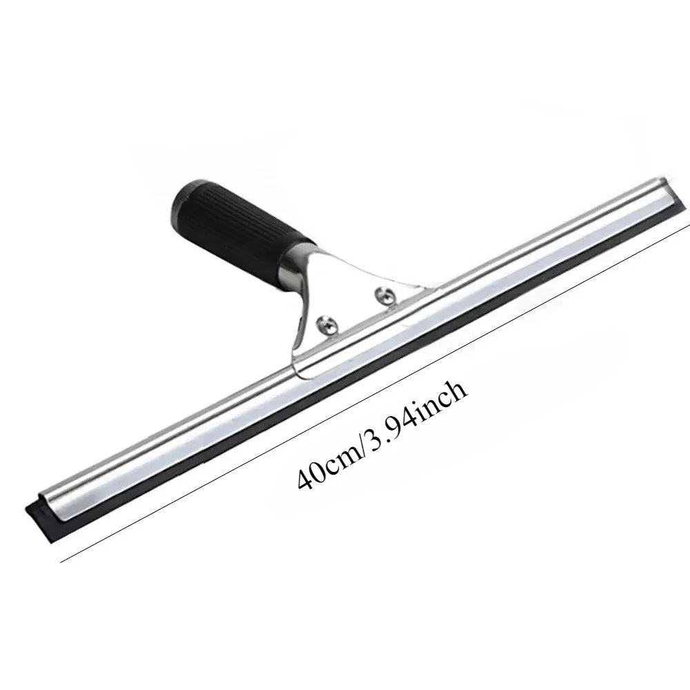 25/30/35/40Cm Glass Cleaning Squeegee Window Wiper Window Cleaning Tool Rubber Blade for Bathroom Shower Home Car Glass Cleaning