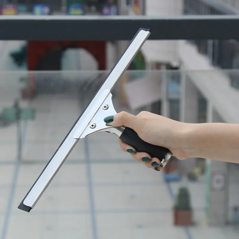 25/30/35/40Cm Glass Cleaning Squeegee Window Wiper Window Cleaning Tool Rubber Blade for Bathroom Shower Home Car Glass Cleaning